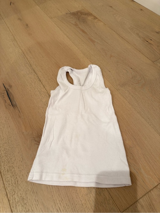 Other - Basic White Racerback Kids Tank Top size small